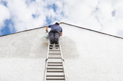 Peinture extérieure à Trun — façades et ravalement